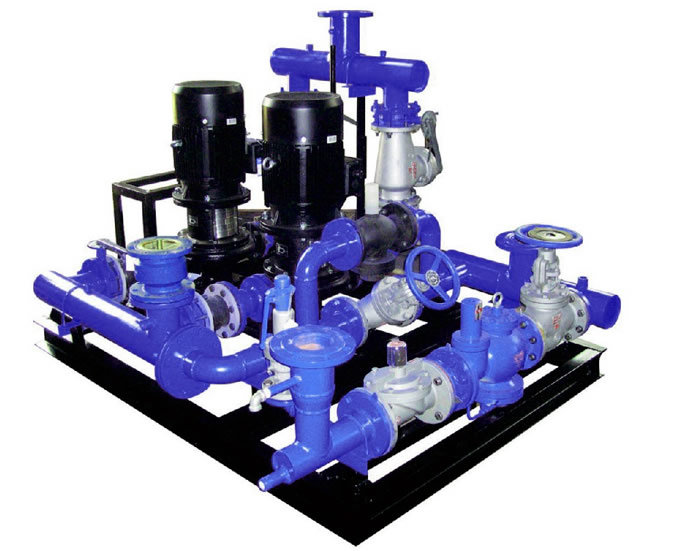 混水機組設計_直連混水供熱機組_智能型混水換熱機組圖片