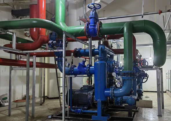 高區直聯供采暖機組圖片