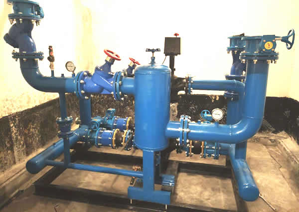 智能高低區直連混水機組