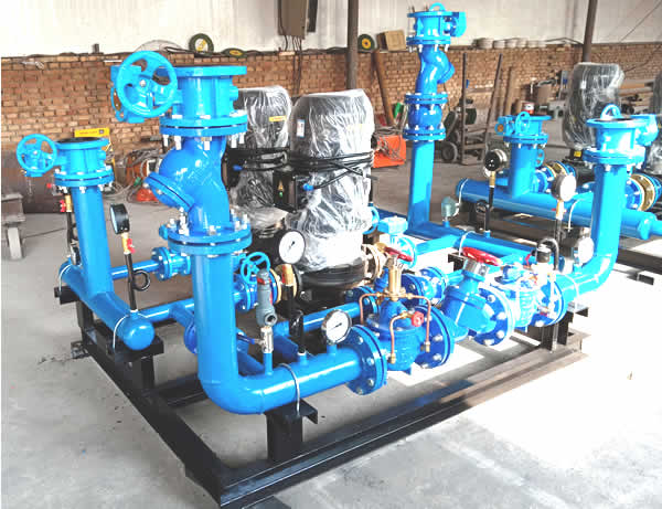 高低區并網直連增壓混水調溫機組