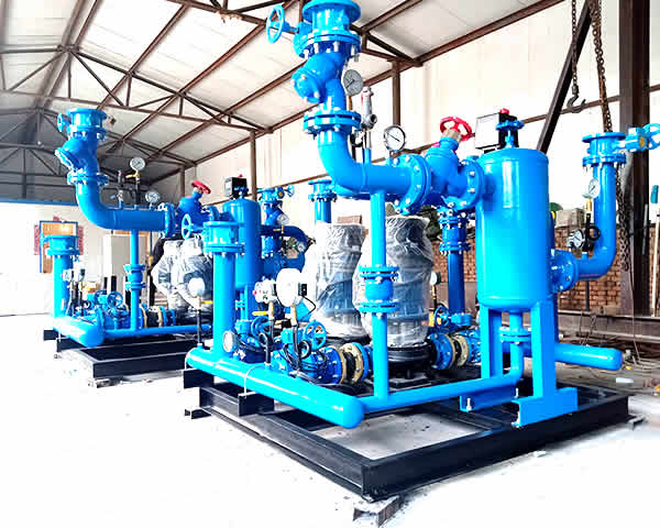 地暖自動調(diào)溫混水機組