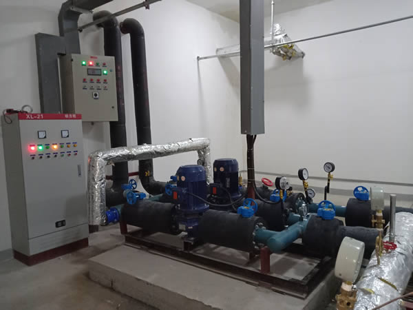 山西晉城沁水縣高區直連加壓機組