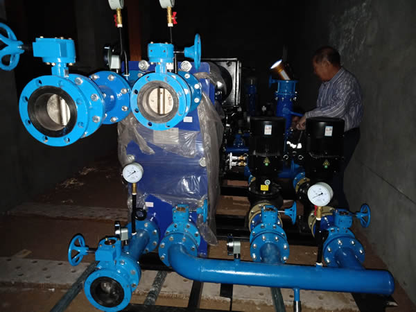 山西全自動高效智能板式換熱機組廠家定做生產