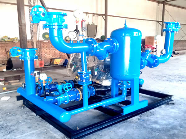 高區直連供機組安裝,高層供熱直聯供機組配置